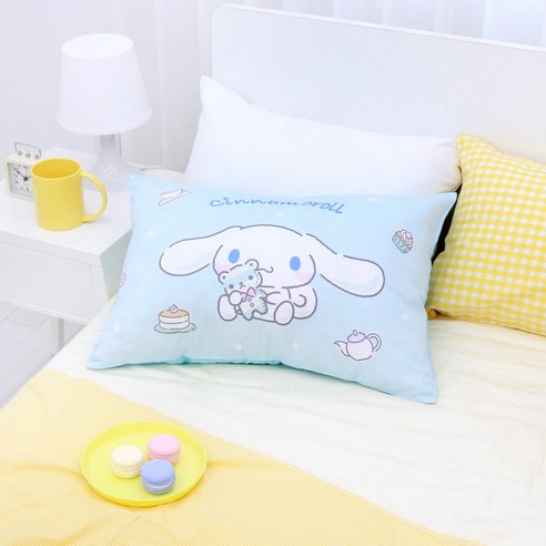 [솜포함] 시나모롤 밀키 아동베개 60 x 40