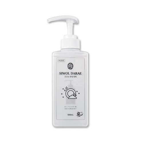 시월다래 코코넛주방세제 500ml, 1개