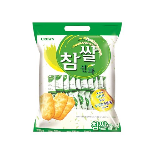 크라운 참쌀선과, 253g, 1개