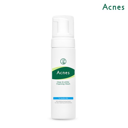 아크네스 클렌저 클리어 앤 화이트 포밍워시, 150ml, 6개