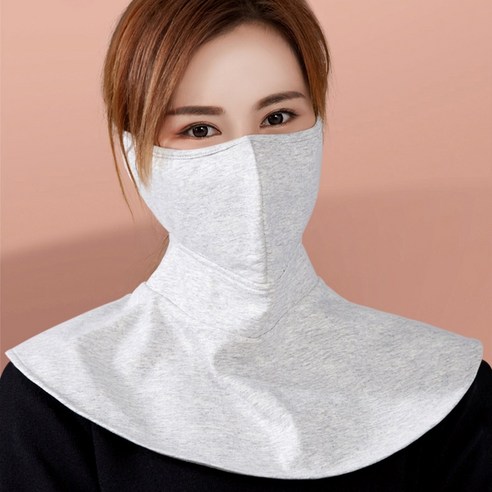 플리스 와이드 히팅워머 2col 겨울마스크 라이딩마스크 넥워머 오토바이 자전거마스크 숨쉬기편한 스포츠 레저 마스크 바라클라바 복면 겨울복면 라이더마스크 목도리 방한목도리 방한마스크, 라이트그레이, 1개, 1매