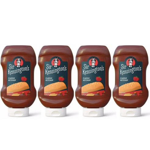 써켄싱턴스 토마토 케첩 클래식, 567g, 4개