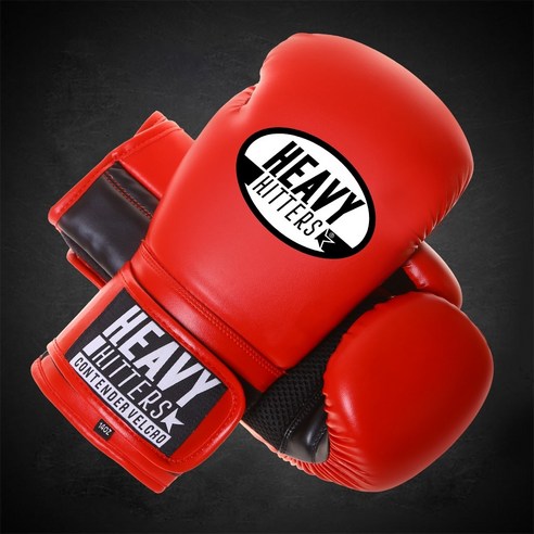[HeavyHitters] 컨텐더 벨크로 복싱글러브 H3 권투 복싱 MMA 무에타이 킥복싱 백글러브, 16oz, 민트_H3-MT, 1개