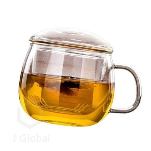 내열유리컵 300ML 예쁜커피잔