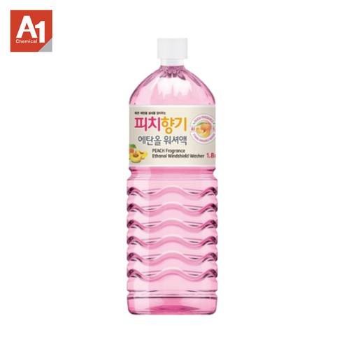 피치향기 에탄올 워셔액 1.8L, 피치향기 에탄올 워셔액 1.8L 1개, 1개