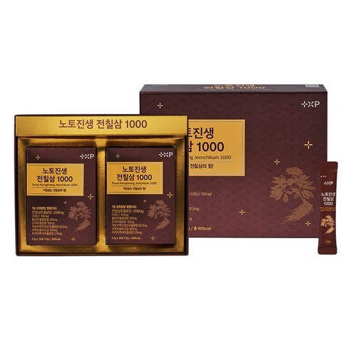 4개월분 노토진생 전칠삼 1000 삼칠삼, 150g, 3개