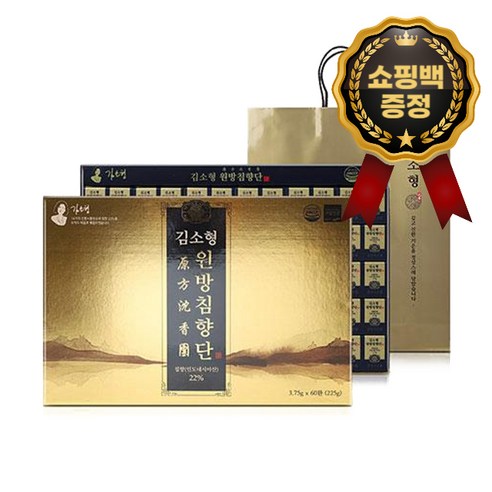 김소형 원방 침향단, 375g, 1박스