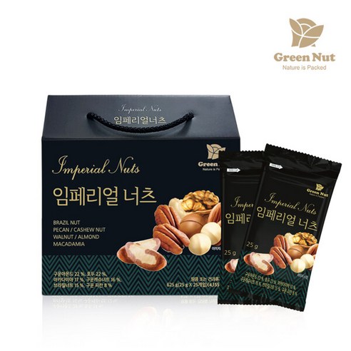 임페리얼 너츠, 625g(25개입), 2개