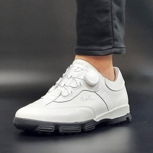 아놀드파마 남성 소가죽 다이얼 스파이크리스 보아 골프화 국산 연습용 필드용 겸용 스니커즈