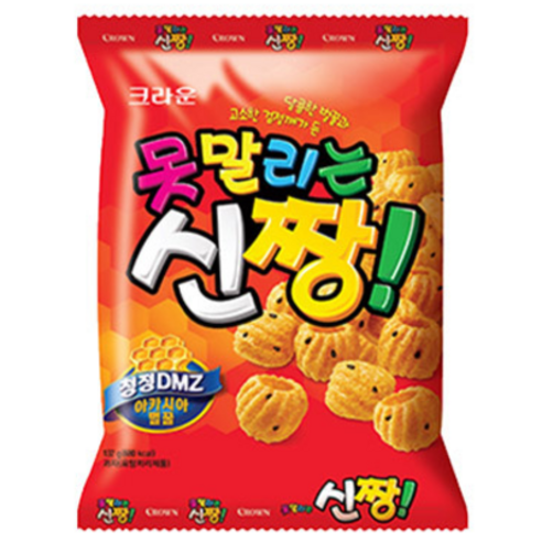 크라운 못말리는 신짱 120g x 16봉, 6개