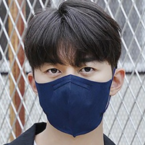 푸름마스크 새부리형 덴탈마스크 일회용 컬러 국산 여름용 50매입, 1개, 네이비