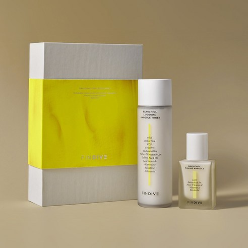 파인다이브 바쿠치올 스킨케어 듀오 세트 리뷰 파인다이브바쿠치올