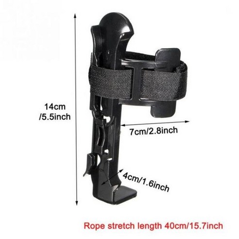 자전거 물통 물병 거치대 텀블러 컵홀더 조정 가능한 홀더 플라스틱 산악 캔 케이지 브래킷 사이클링 음료수 컵 랙, 검은색, 1개