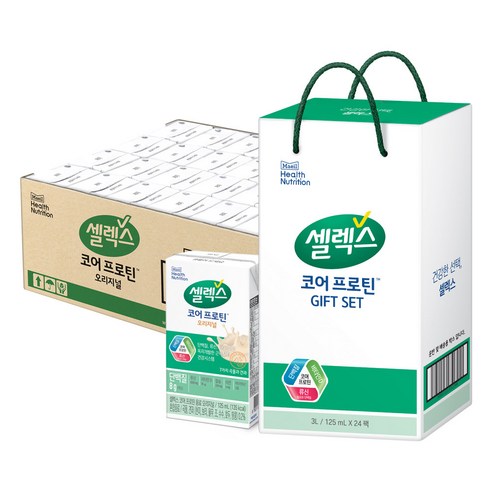 셀렉스 매일 마시는 프로틴 125ml x 24p선물세트, 1세트