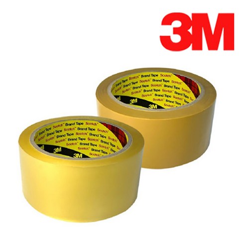 3M 포장용 박스테이프 정품 372KS 48mm X 40M 5개, 3M박스테이프372ks황색40Mx5개