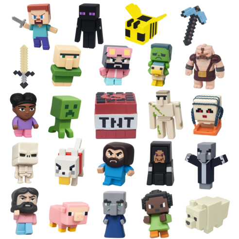 내 방을 순식간에 게임 속 세상으로! 마인크래프트 풀세트 피규어 활용법 마인크래프트피규어