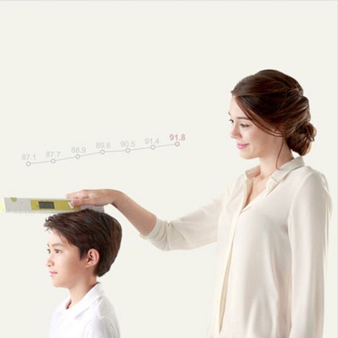 인바디 인키즈 키측정기 신장측정기 키재기, 색상:그린, 1개, 1개