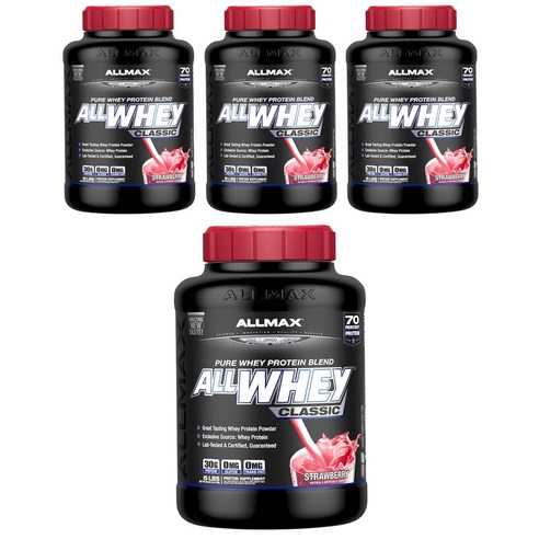 올맥스 올 웨이 클래식 퓨어 프로틴 블렌드, 4개, 2.27kg