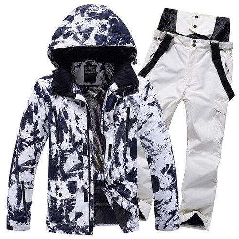 장비 숏 인라인 스키Ski Suit Men Skiing Jackets Winter Warm Windproof Waterproof Outdoor Sport Snow, 03 Style 03_05 XXXL