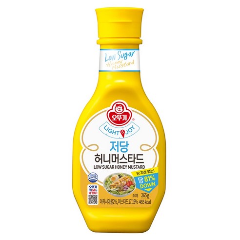 오뚜기 LIGHT 앤 JOY 저당 허니머스타드