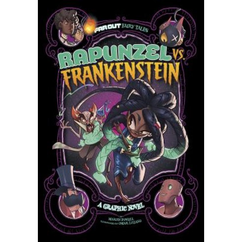 Rapunzel vs. Frankenstein: A Graphic Novel Paperback, Stone Arch Books