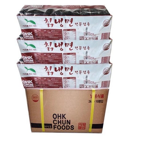 옥천 칡냉면 업소 전문용, 2kg, 10개 - 냉면 | 쿠팡