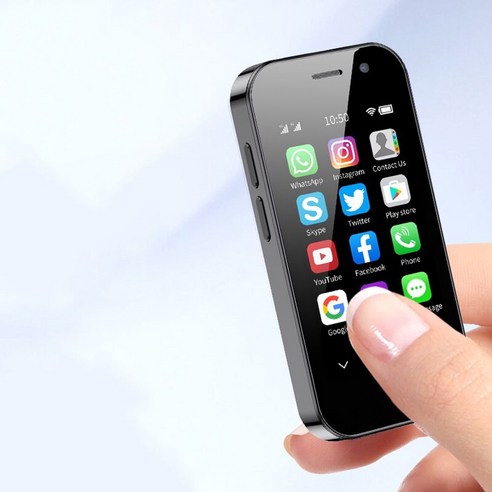 SOYES XS14 초미니 스마트폰 4G LTE 업무폰 사업폰 세컨폰, 기본, Black 3GB 32GB