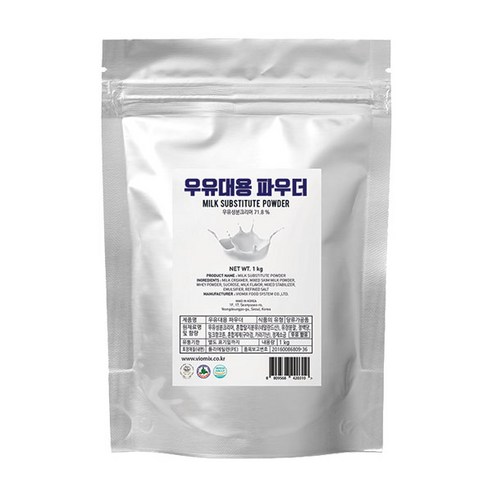 바리스타퀸 우유대용 파우더, 5개, 5개, 1kg, 1개입