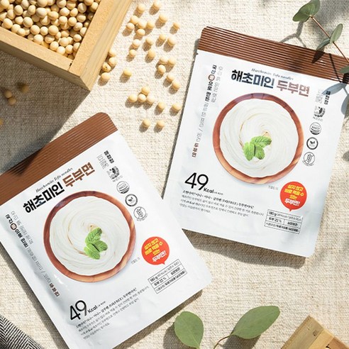 여름을 산뜻하게, 해초미인 두부면 세트 탐구 해초미인두부면