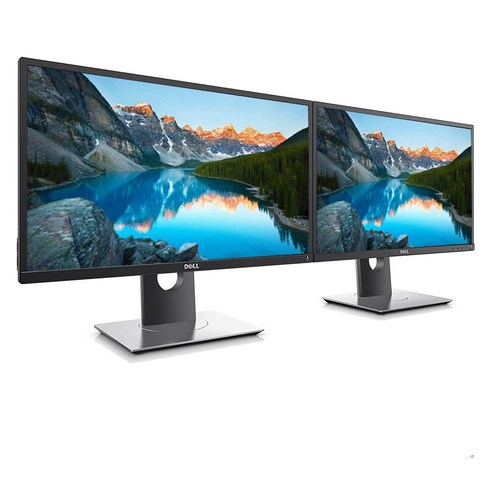 뛰어난 시각적 품질과 편리함을 제공하는 경제적인 23인치 DELL IPS LED 모니터