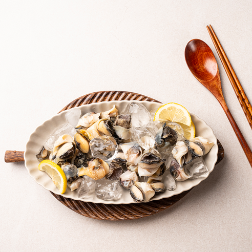 신선하고 쫄깃한 국내산 자숙 소라살