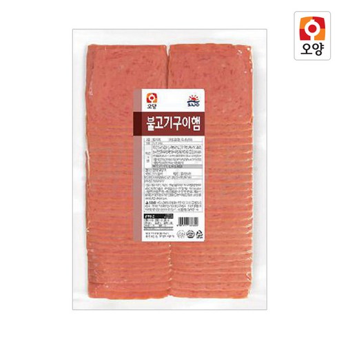 오양 토스트햄 샌드위치햄 슬라이스햄 불고기구이햄, 1kg, 1개