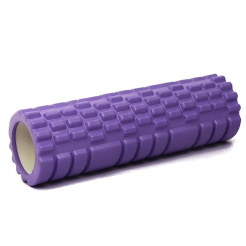 Sanfan 요가 칼럼 클래시컬 스타일 Eva+Pvc 폼롤러, Purple