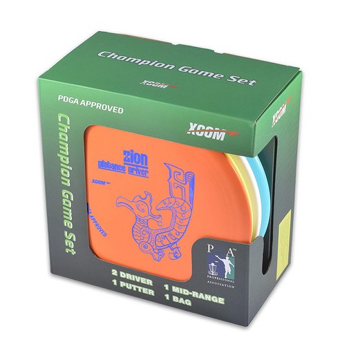 X-COM 디스크 원반 골프 비기너 세트로 쉽고 즐거운 골프를 시작하세요!