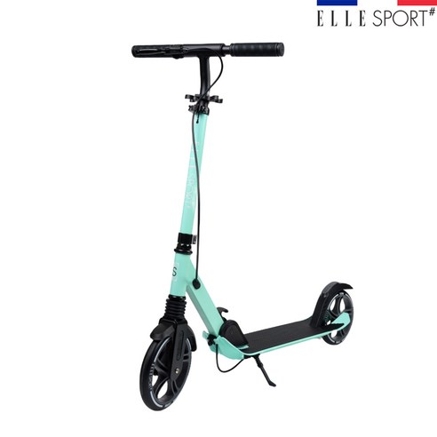 엘르스포츠 접이식 킥보드 글라이드 핸드브레이크 높낮이조절 초등학생 어린이, 글라이드_민트, 1개