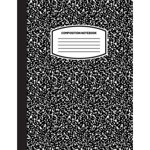 Classic Composition Notebook: (8.5x11) Wide Ruled Lined Paper Notebook Journal (Black) (Notebook for... Paperback, Blank Classic, English, 9781774762110