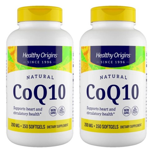 헬시오리진스 CoQ10 200mg 소프트젤, 2개, 150정