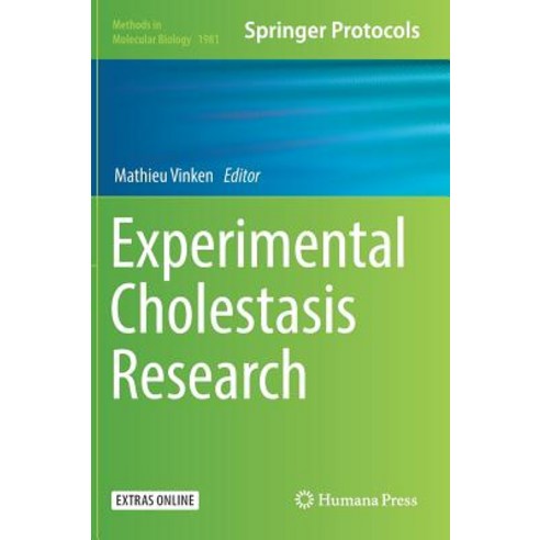 Experimental Cholestasis Research Hardcover, Humana, English, 9781493994199