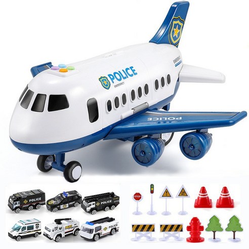 eyimtech 미니카 수송기 대형 비행기 장난감 카봇 어린이 선물