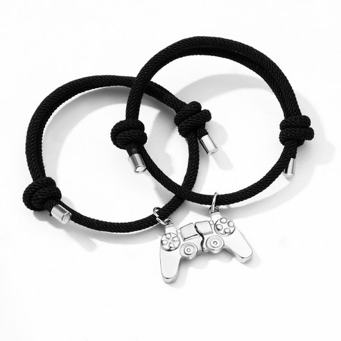 Magnetic Couple Bracelet Set Gamepad Bracelets Eternal Love Jewelry Gifts BBF