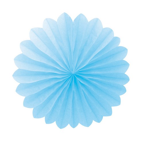 피플스파티 파티 페이퍼플라워 25cm 3p, 라이트블루