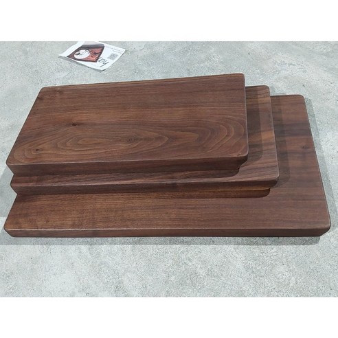 최고급 월넛 원목, 당신의 주방과 캠핑을 빛내다