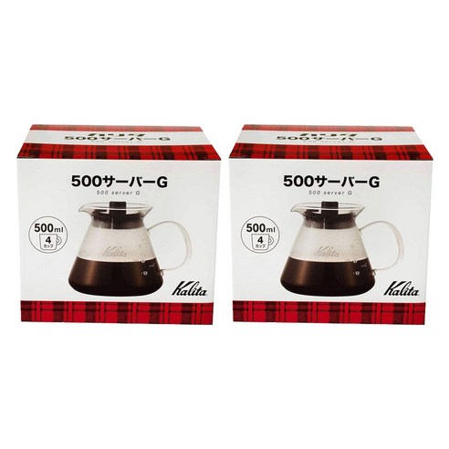 칼리타 500 서버 G, 2개, 500ml