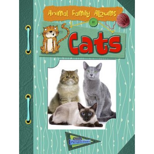 (영문도서) Cats Hardcover, Raintree, English, 9781410949356