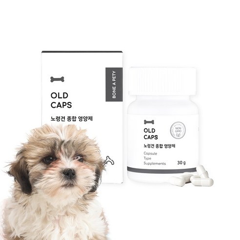 올드캡스 영양제 강아지영양제 캡슐 60정, 1개