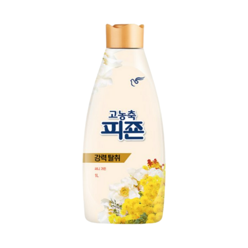 피죤 고농축 리치퍼퓸 섬유유연제 옐로 미모사 본품, 1L, 7개