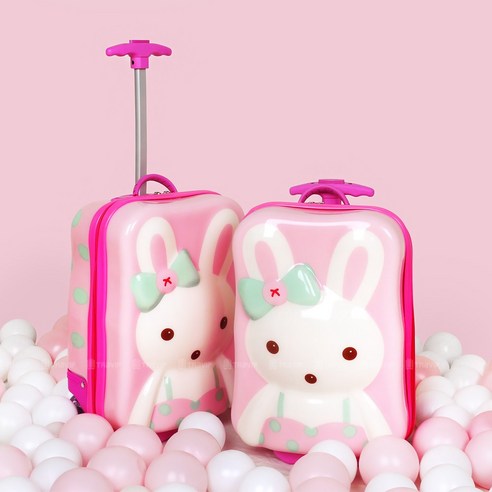 사랑스러운 토끼와 함께 떠나는 행복한 여행, 모모앨리 로라앨리 트롤리 캐리어백