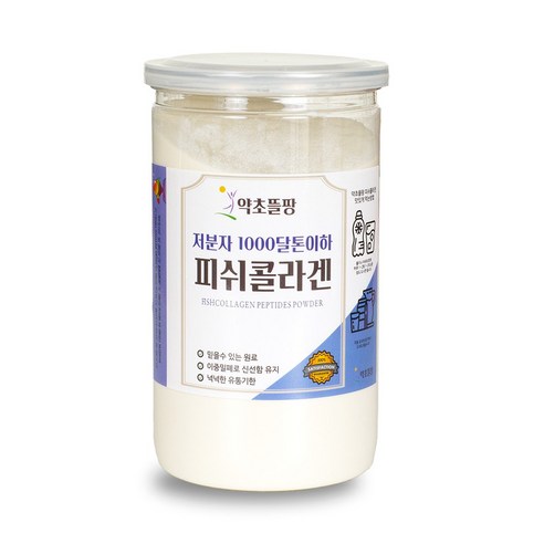 저분자피쉬콜라겐, 약초뜰팡 저분자 피쉬콜라겐 300g 이중밀폐통, 1개 프리미엄저분자피쉬콜라겐