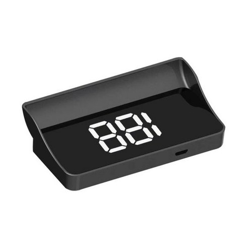 공용 자동차 HUD GPS 헤드업 디스플레이 속도계 주행 거리계 디지털 버스 트럭 전자 제품, 한개옵션0, 1개