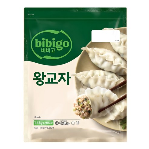 비비고 왕교자 1.4KG x2, 2개